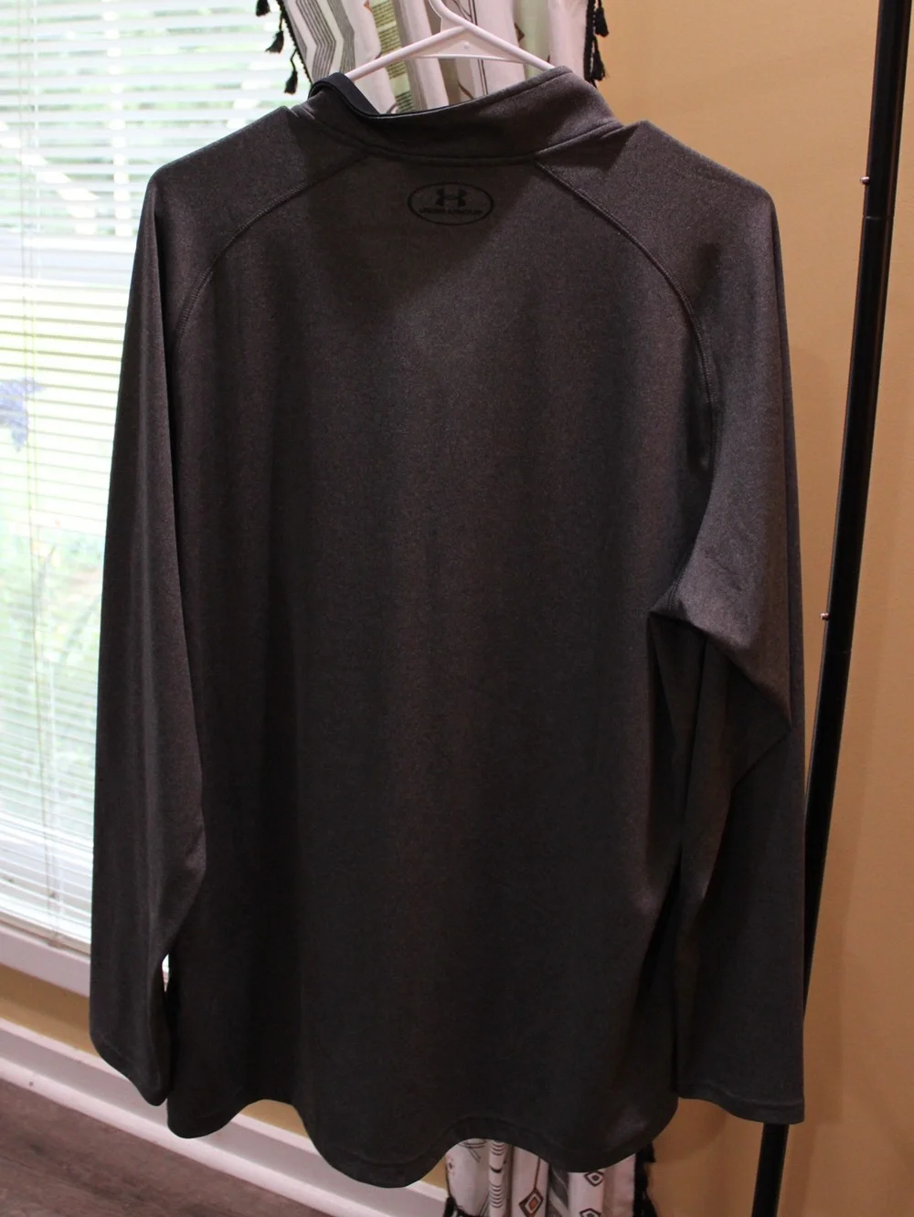 Under Armour Men’s Tech 1/4 Zip Pullover Gray XL | Long Sleeve Performance Top
